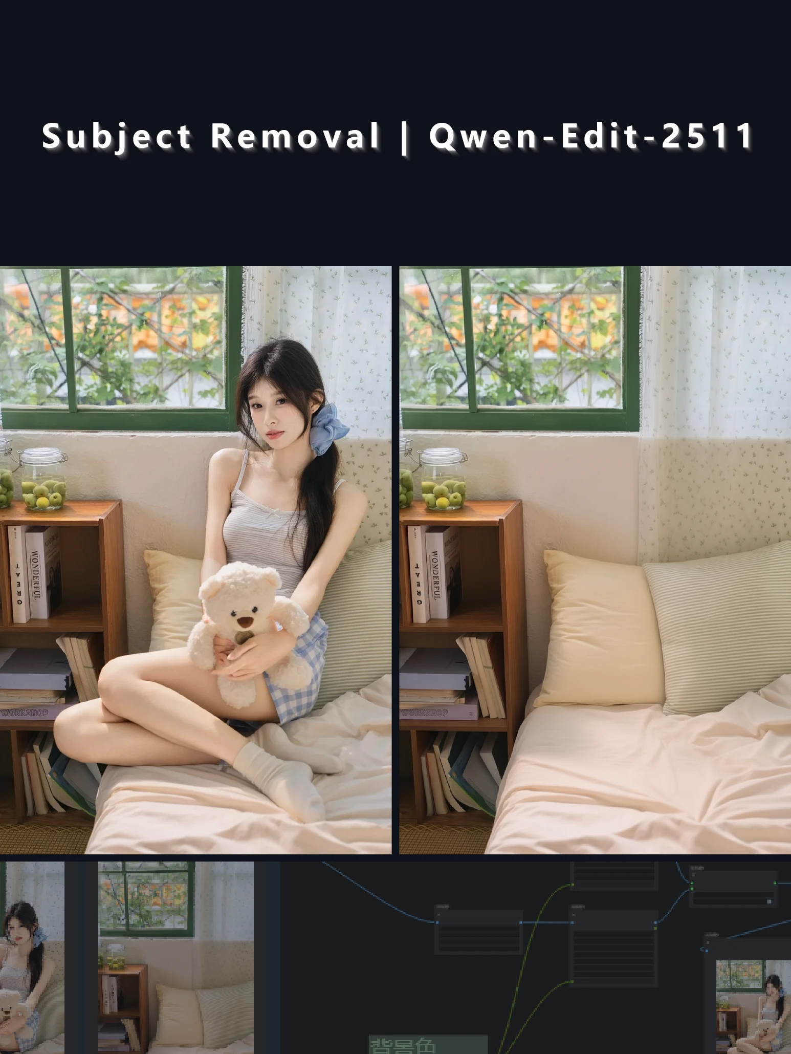 Subject Removal | Qwen-Edit-2511 1.0