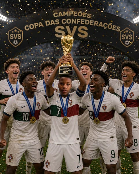 Quinas vence a Copa das Confederações