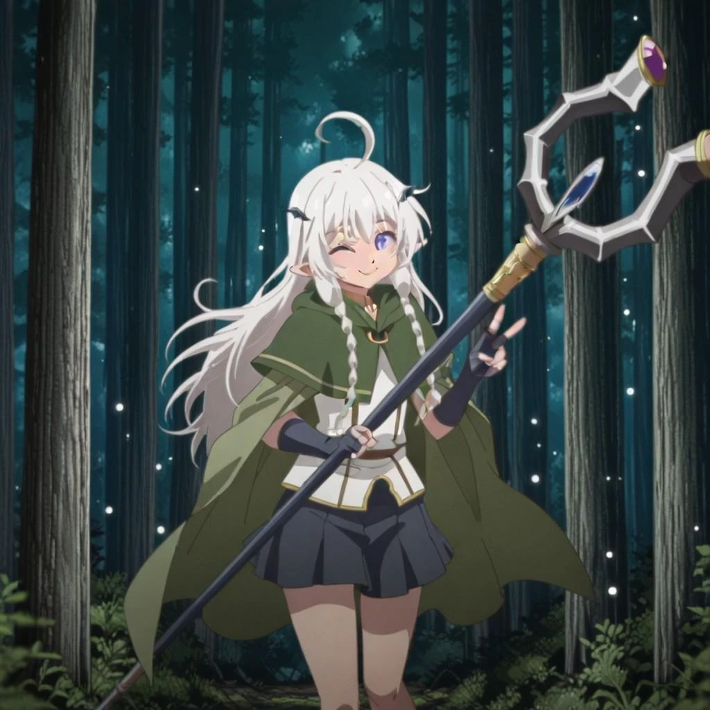 Merlin | Rakudai Kenja no Gakuin Musou | メルリン | Base & Variant Outfits v1