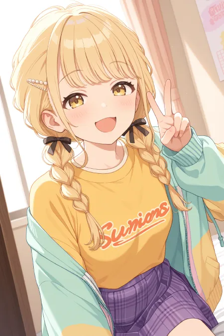 Fujita Kotone (Gakuen iDOLM@STER) | 藤田ことね (学園アイドルマスター) illustrious