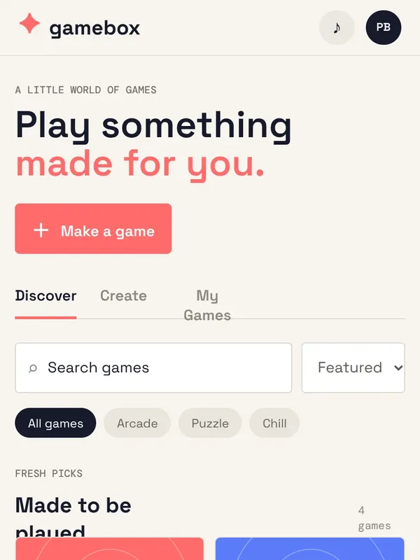 mini games