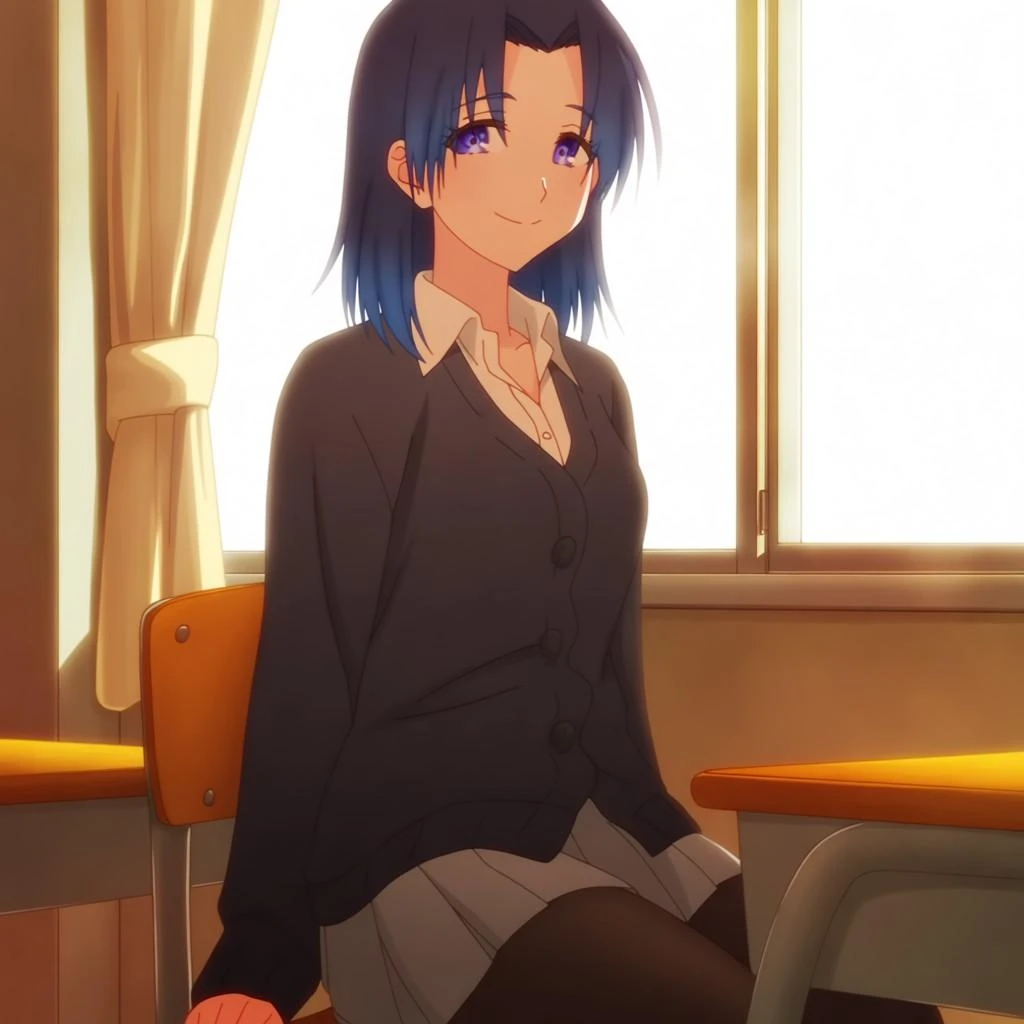 Ai Kamiya (狼谷 藍) | Shikimori's Not Just a Cutie | 可愛いだけじゃない式守さん | Base & Variant Outfits illu v1