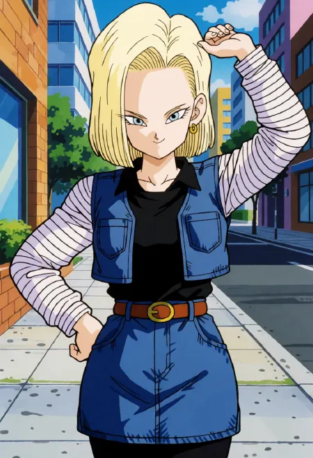 Android 18 (人造人間18号) - Dragon Ball (ドラゴンボール)  V1