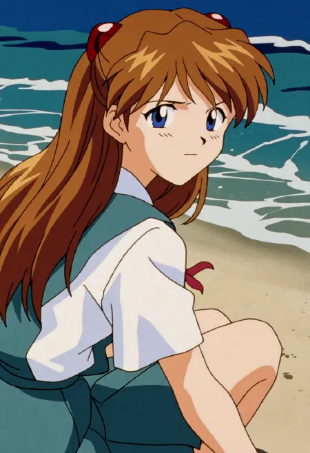 Asuka Langley Soryu (惣流・アスカ・ラングレー) - Neon Genesis Evangelion (新世紀エヴァンゲリオン) classic V1