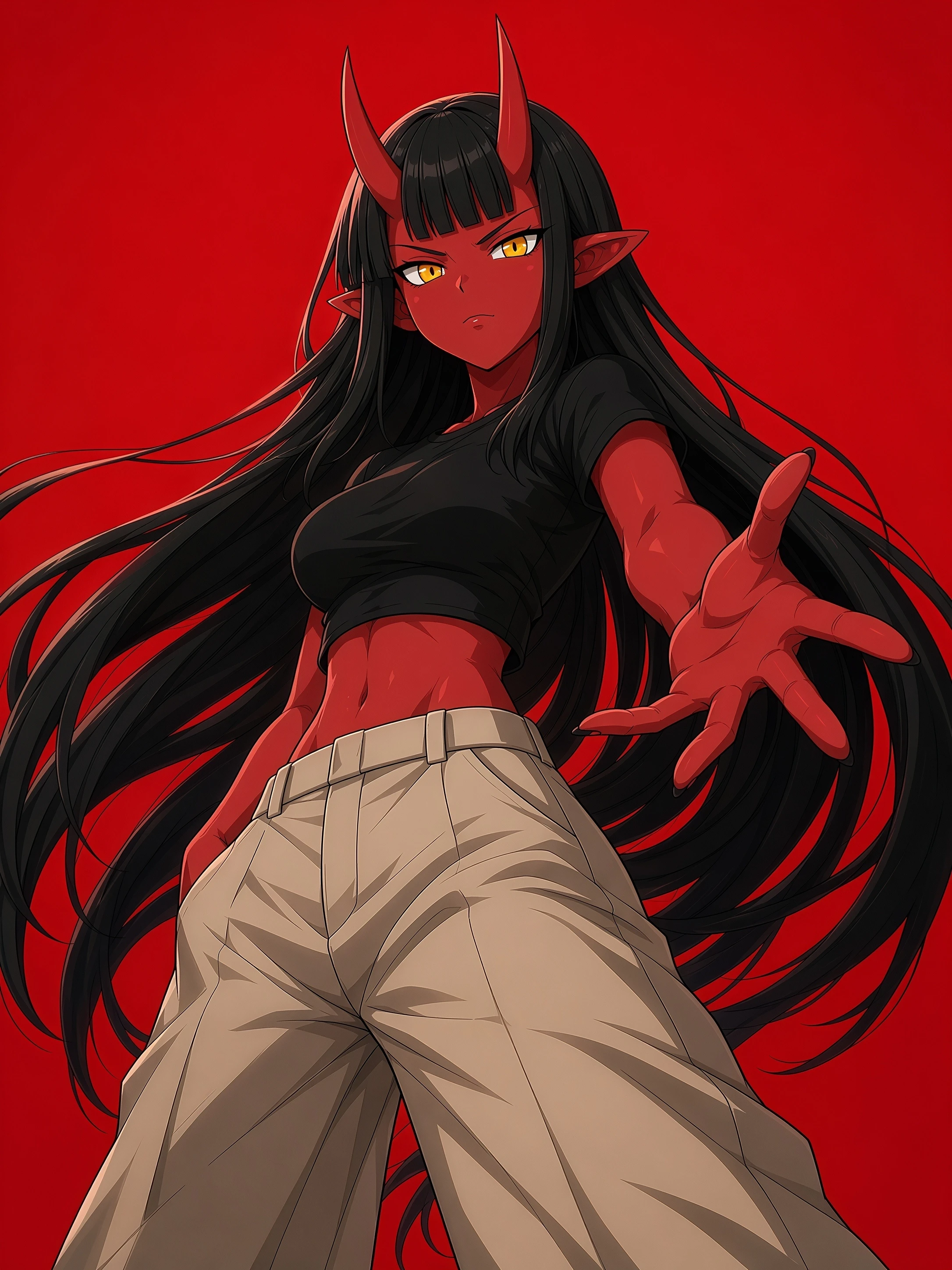 Hanniya the Oni Girl  V1