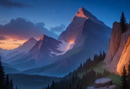 Mountain Background PonyXL v1