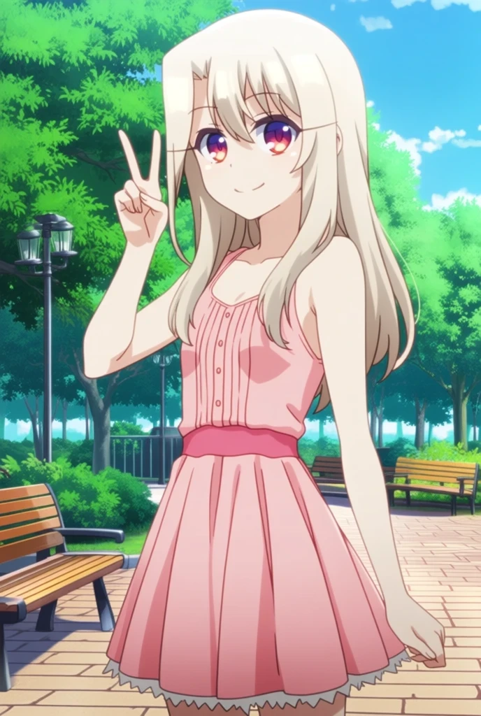 Illyasviel von Einzbern (イリヤスフィール・フォン・アインツベルン) - Fate/kaleid liner Prisma☆Illya - Kofi COMMISSION Outfit 1