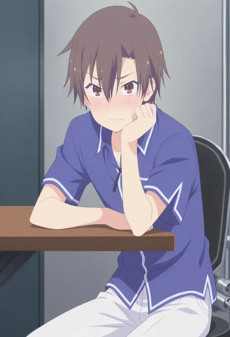 Eita Kidou (季堂 鋭太) - OreShura: Ore no Kanojo to Osananajimi ga Shuraba Sugiru (俺の彼女と幼なじみが修羅場すぎる) V1