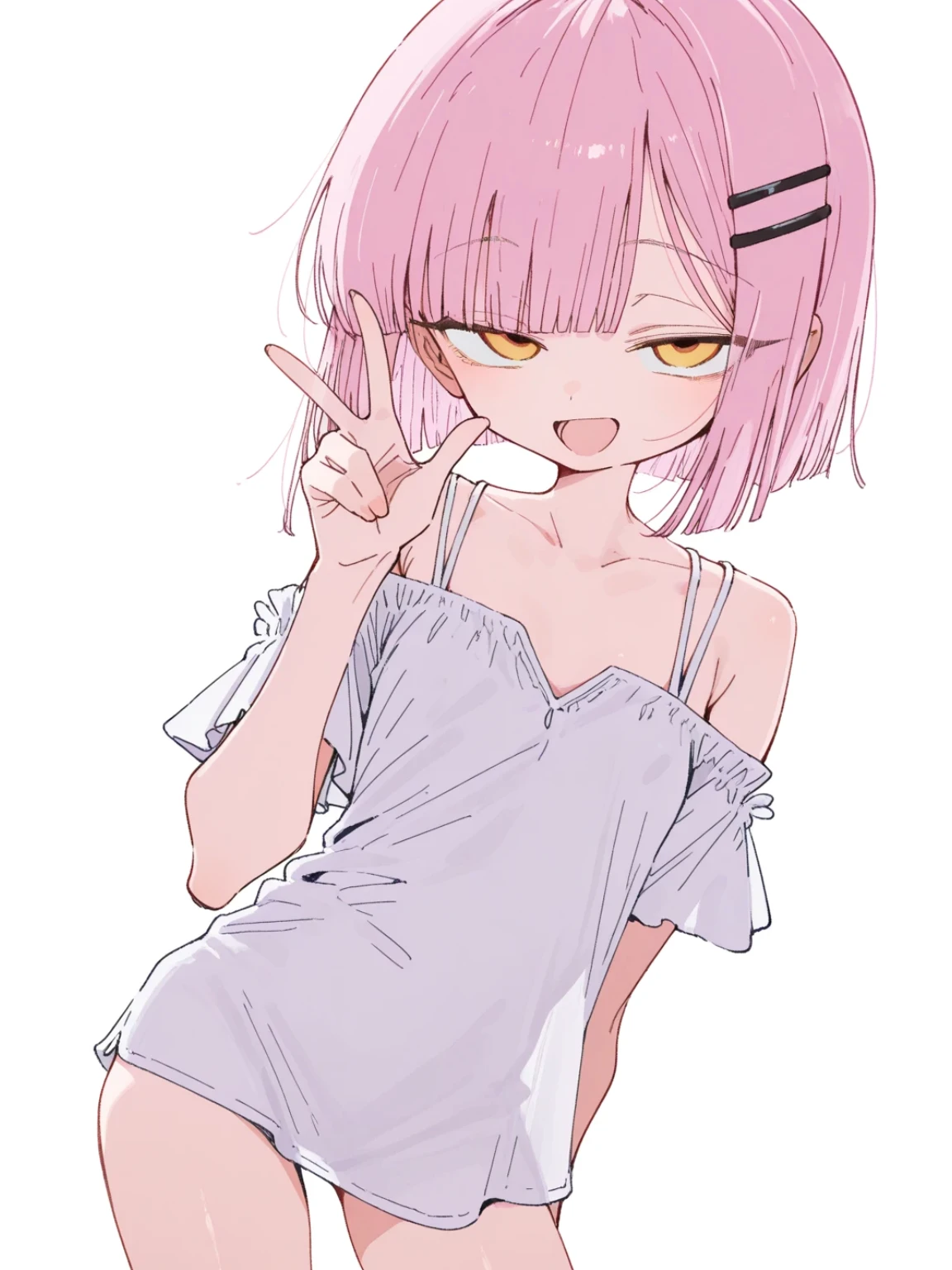Pink Hair Petite Girl XL v1.0