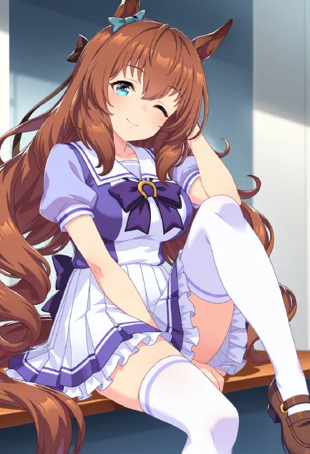 Maruzensky (マルゼンスキー) (3 outfits) ~ Umamusume: Pretty Derby (ウマ娘 プリティーダービー) | Illustrious v1.0