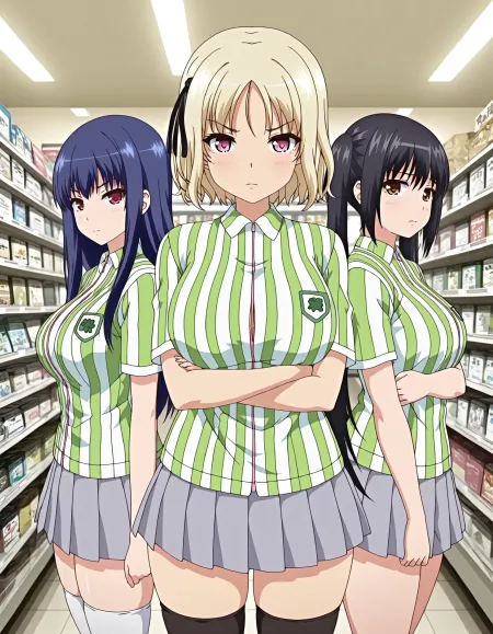 Character Set: [Ero Konbini Tenchou (OVA)] エ〇コンビニ店長 V1