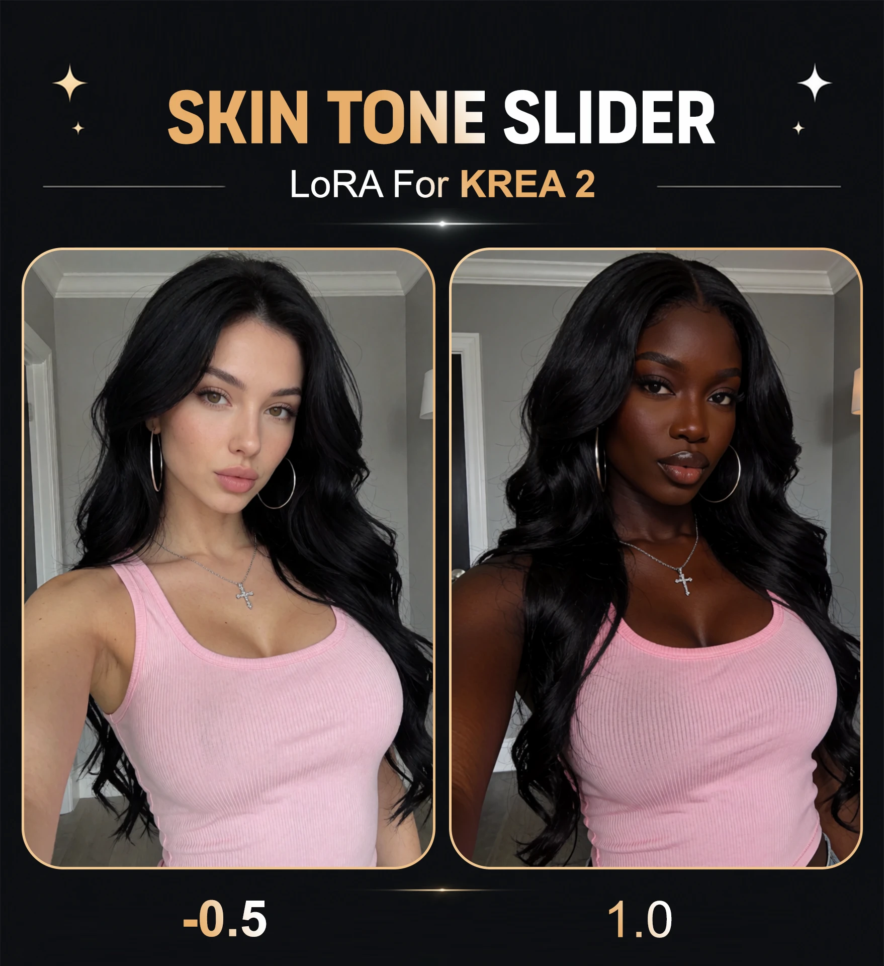 Skin Tone Slider | Krea 2 V2