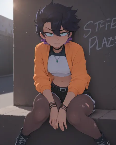 Gwen (OC by Bensadfleck) V1