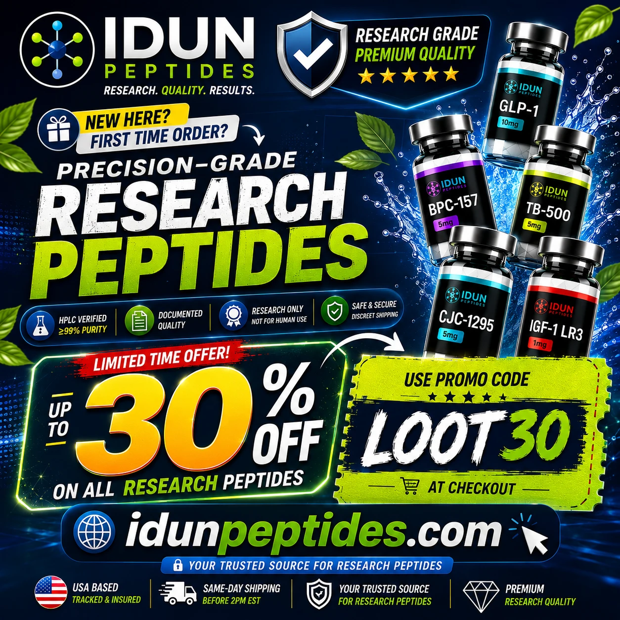 Peptide Sciences Alternatives in 2026: Research Supplier Comparison + LOOT30 Dis created with SeaArt AI