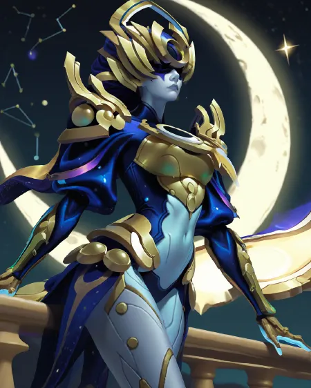 Eternal Aspect Diana [League of Legends] 3d V1