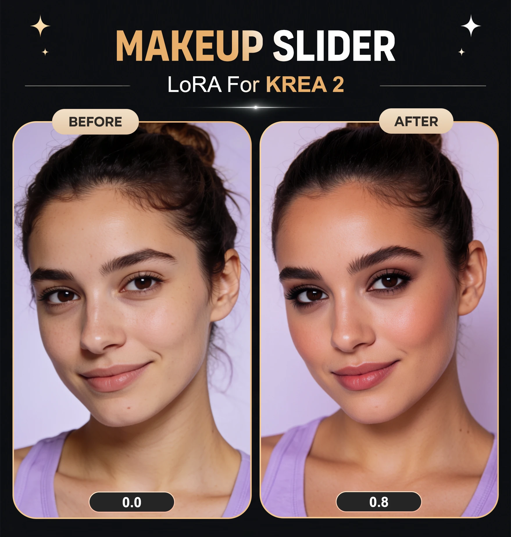 Makeup Slider | Krea2 V2