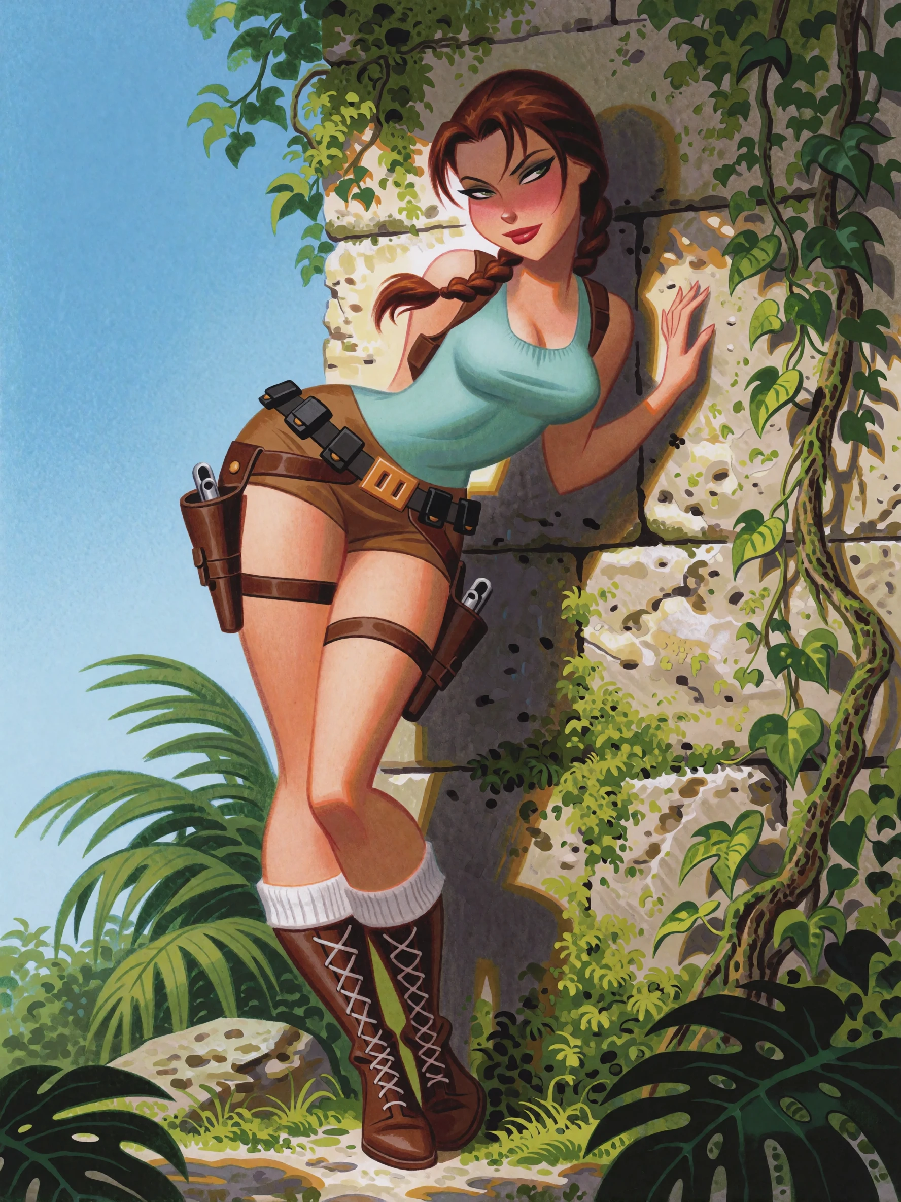 Bruce Timm - Naughty and Nice: The Good Girl Art of Bruce Timm - Style Krea2 LORA v1