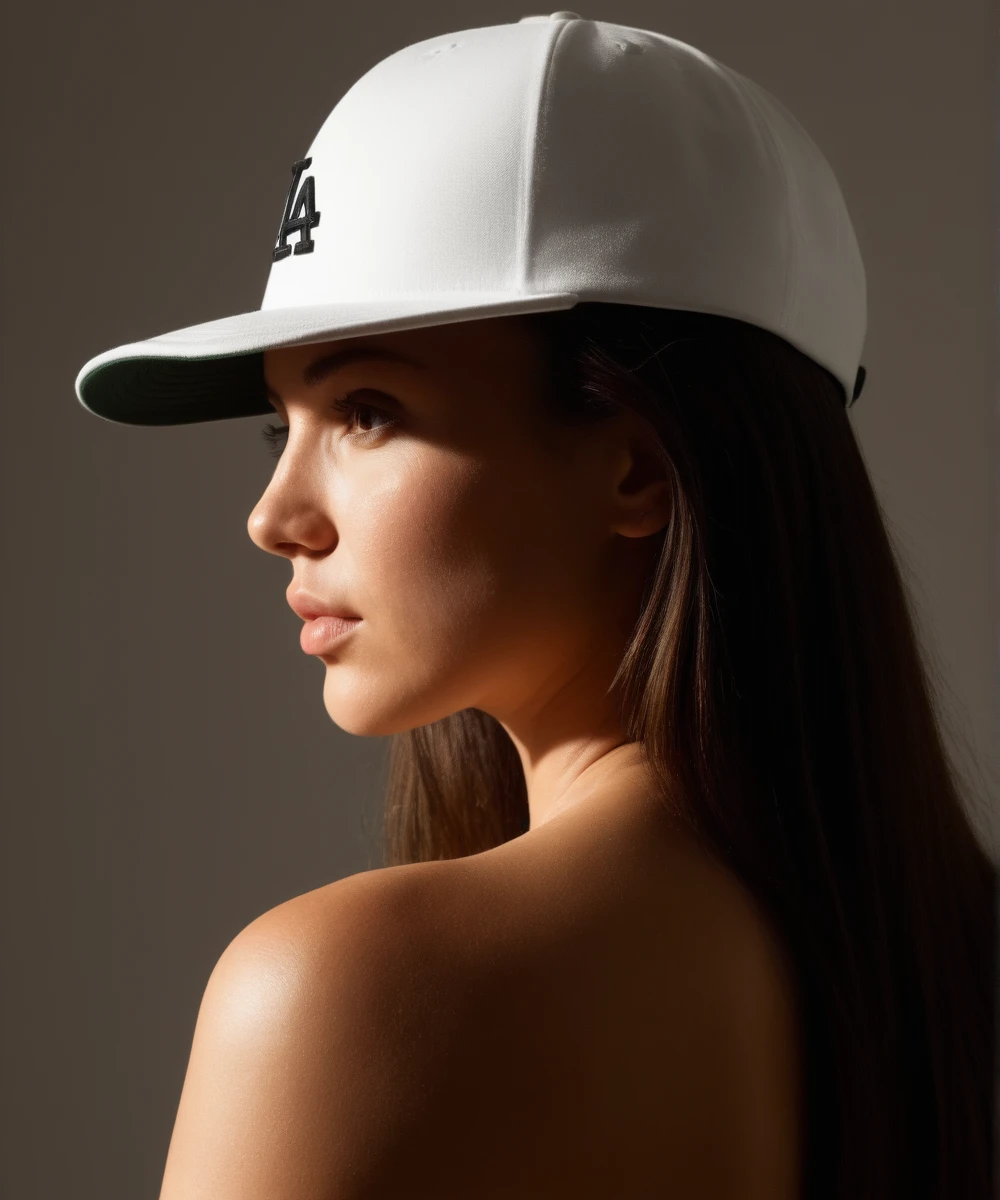 Flat Brim Fitted Cap XL V1