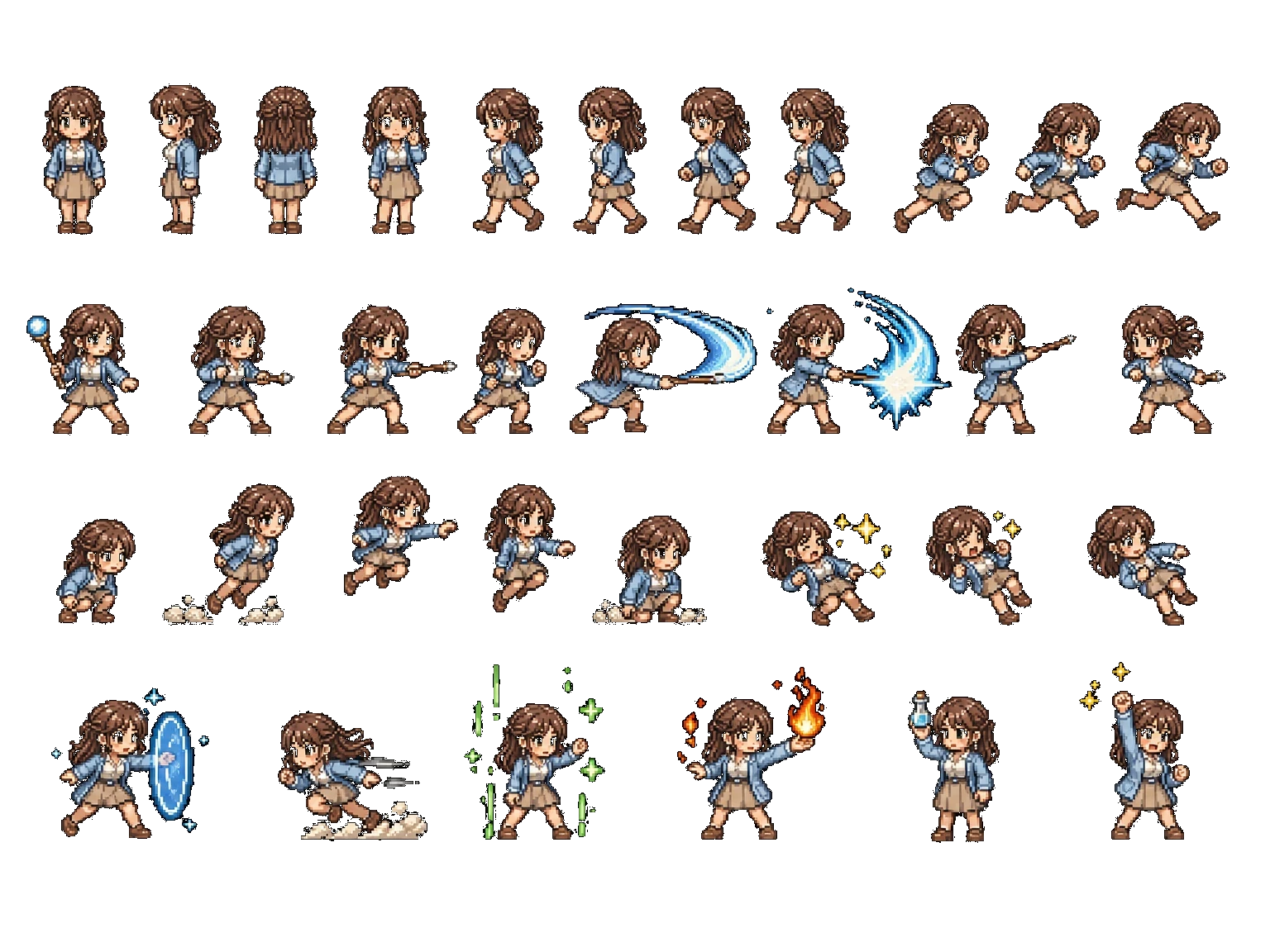 キャラクターシート（透過）