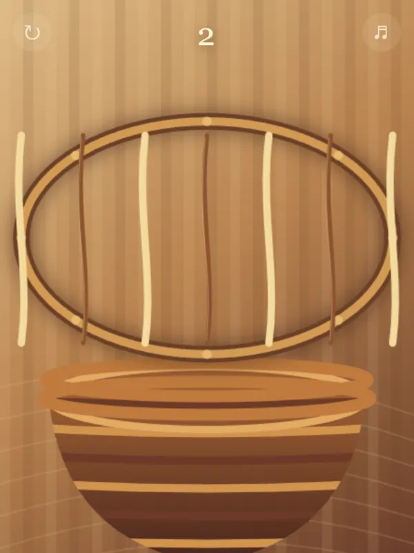 竹影编篮