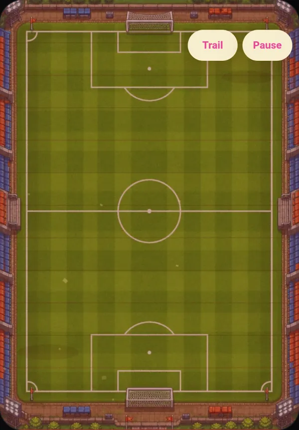 Pixel Soccer Path Parade