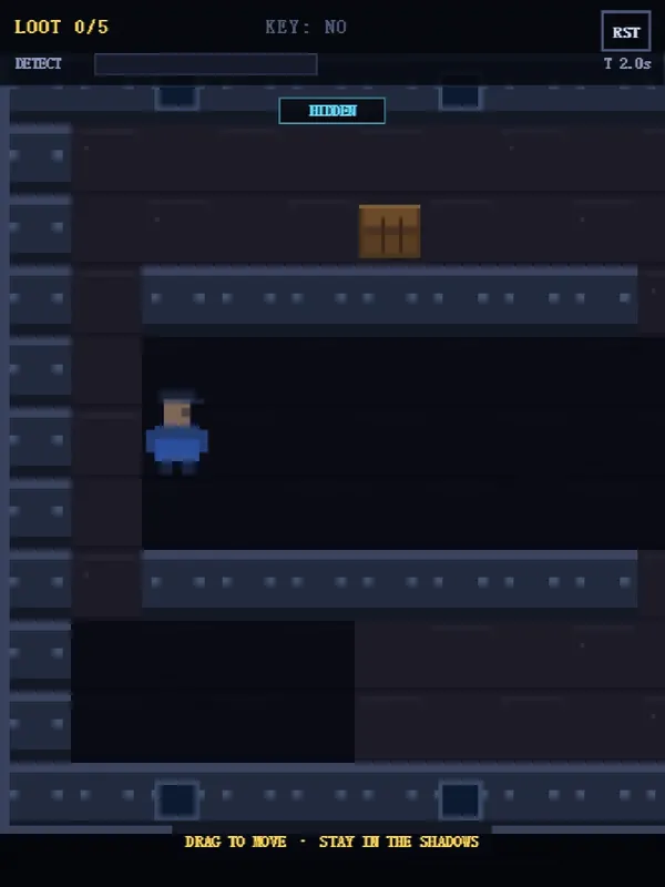 Pixel Train Heist