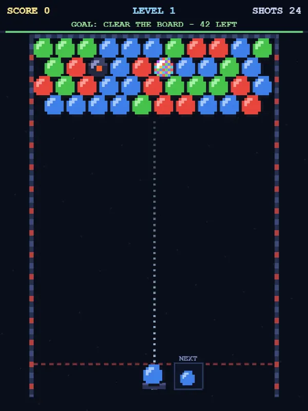 Pixel Bubble Shooter