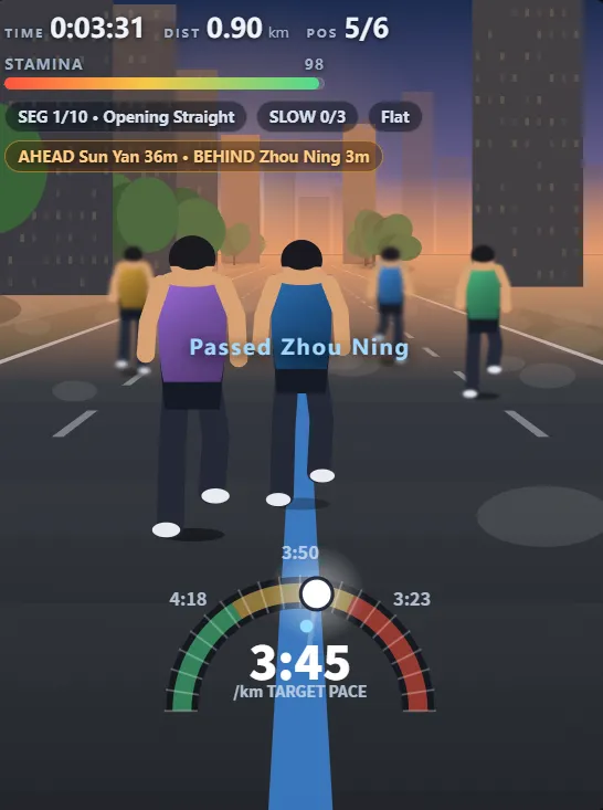 MARATHON PACE T