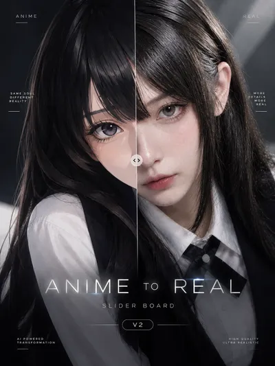 De anime a realista Pro