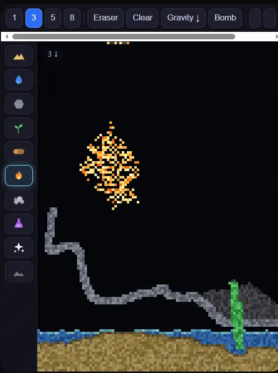 Pixel Element Sandbox T