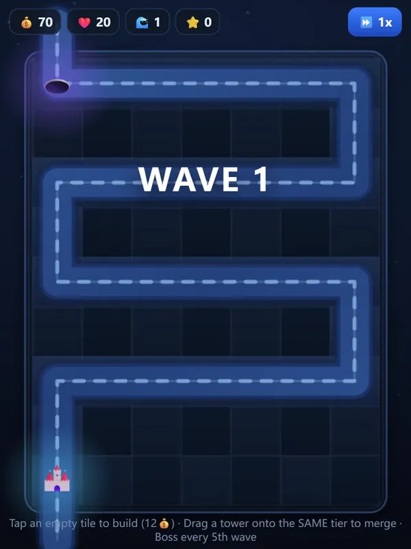 Emoji Merge Tower Defense