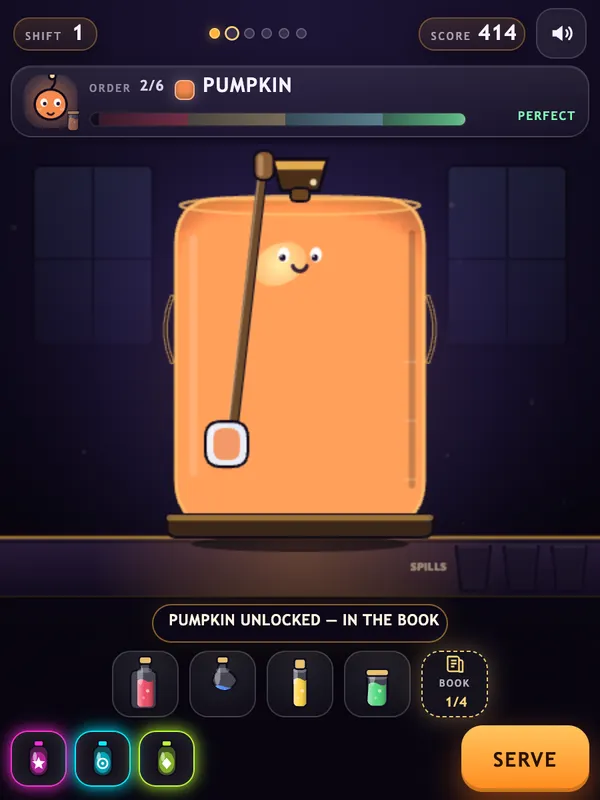 Slime Shift — Potion Bar