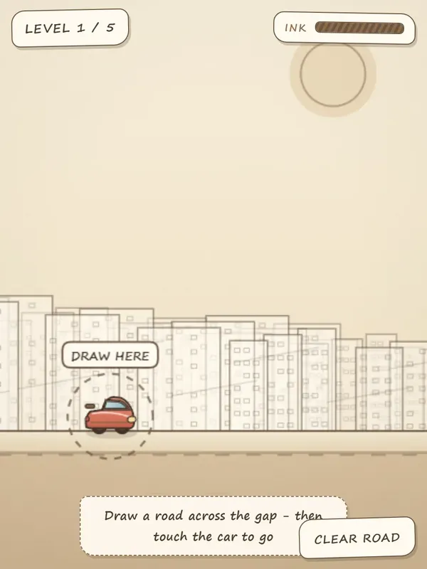 Draw the Car Road R